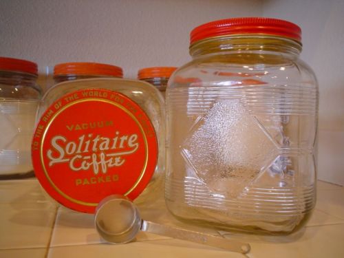 solitaire coffee jar